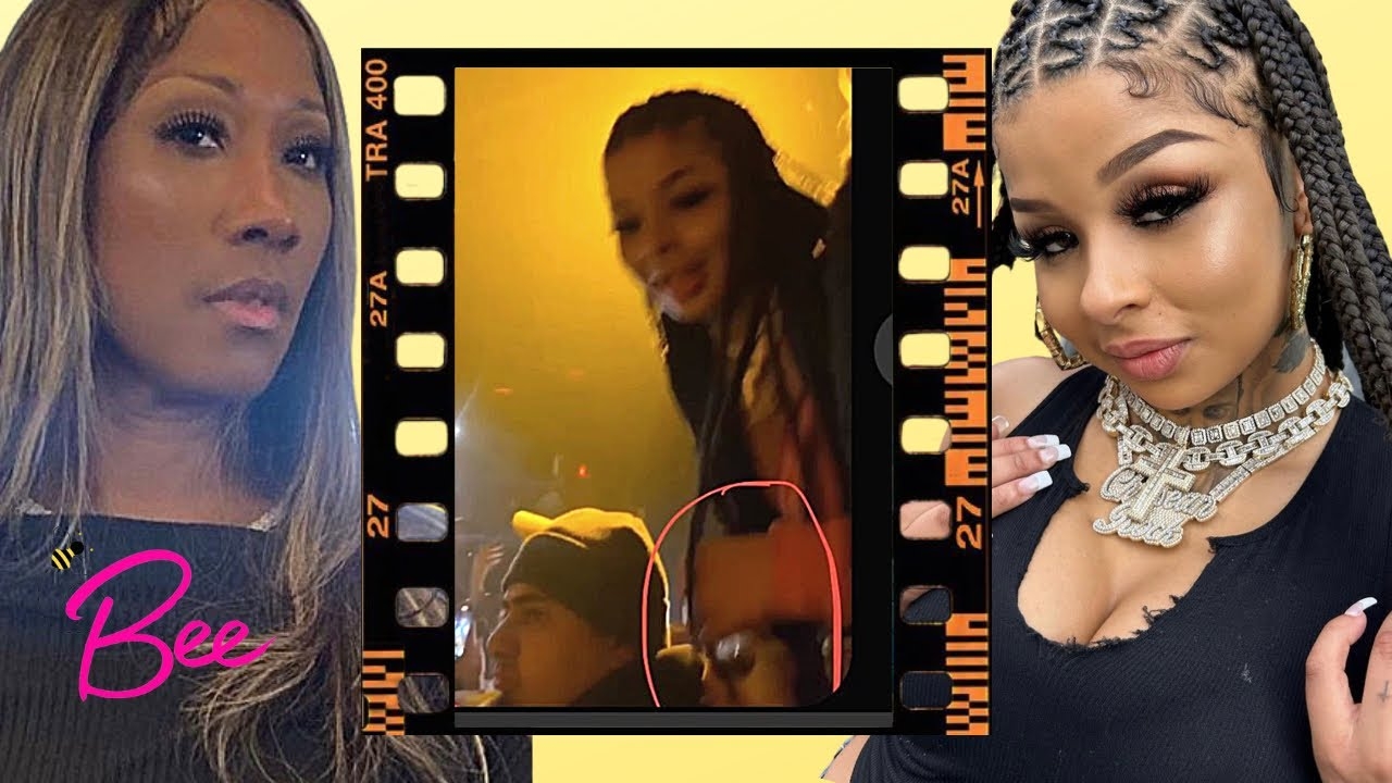 Chrisean Rock in club drinking after pregnancy announcement ⁉️Blueface mom calls her out‼️