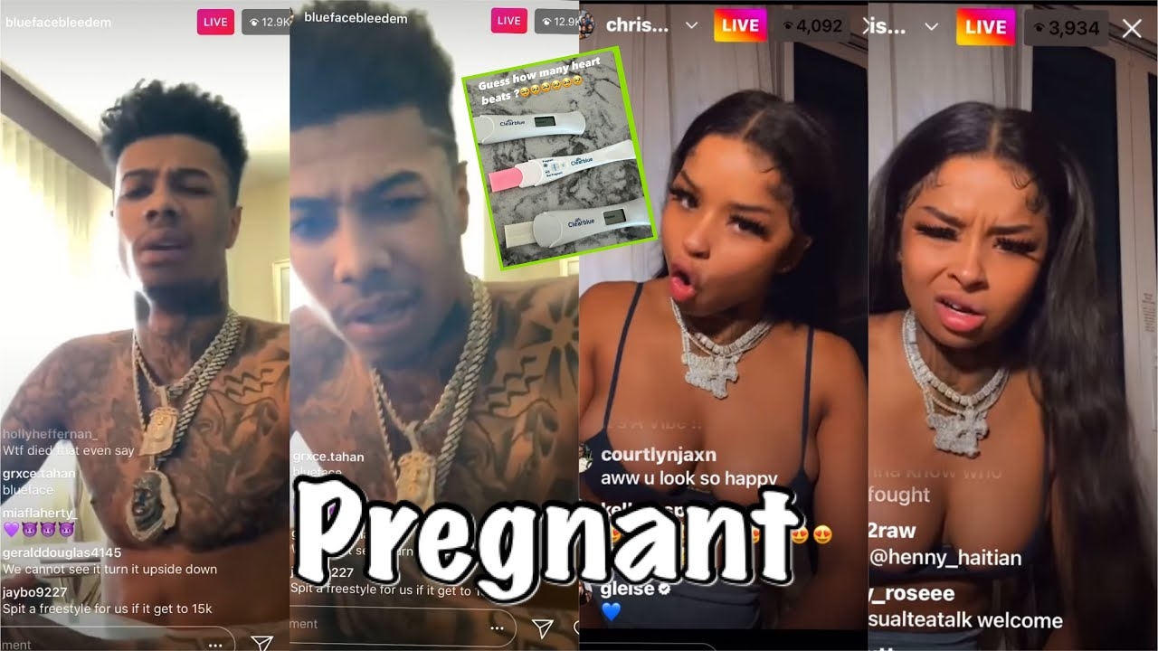 Blueface Denies Fathering Chrisean Rock’s Baby On The Way