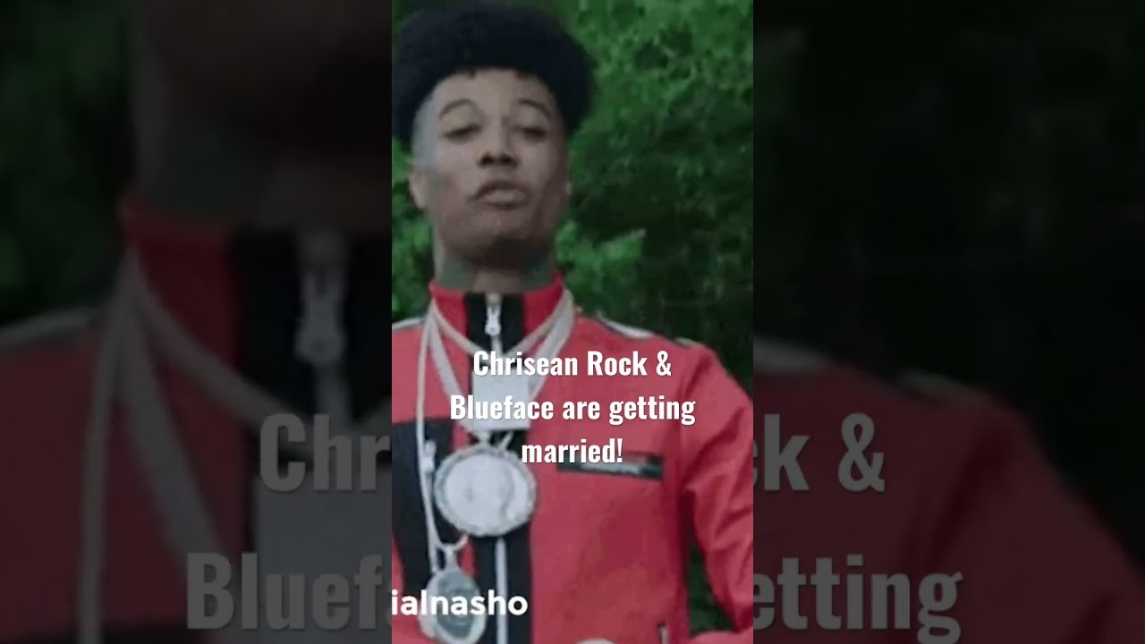 Chrisean Rock & Blueface are getting married! @itscoolintv  #chriseanrock #blueface #shorts