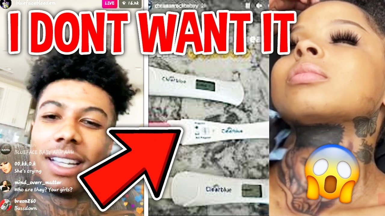 Blueface Speaks On Chrisean Rock Pregnant.. IG LIVE