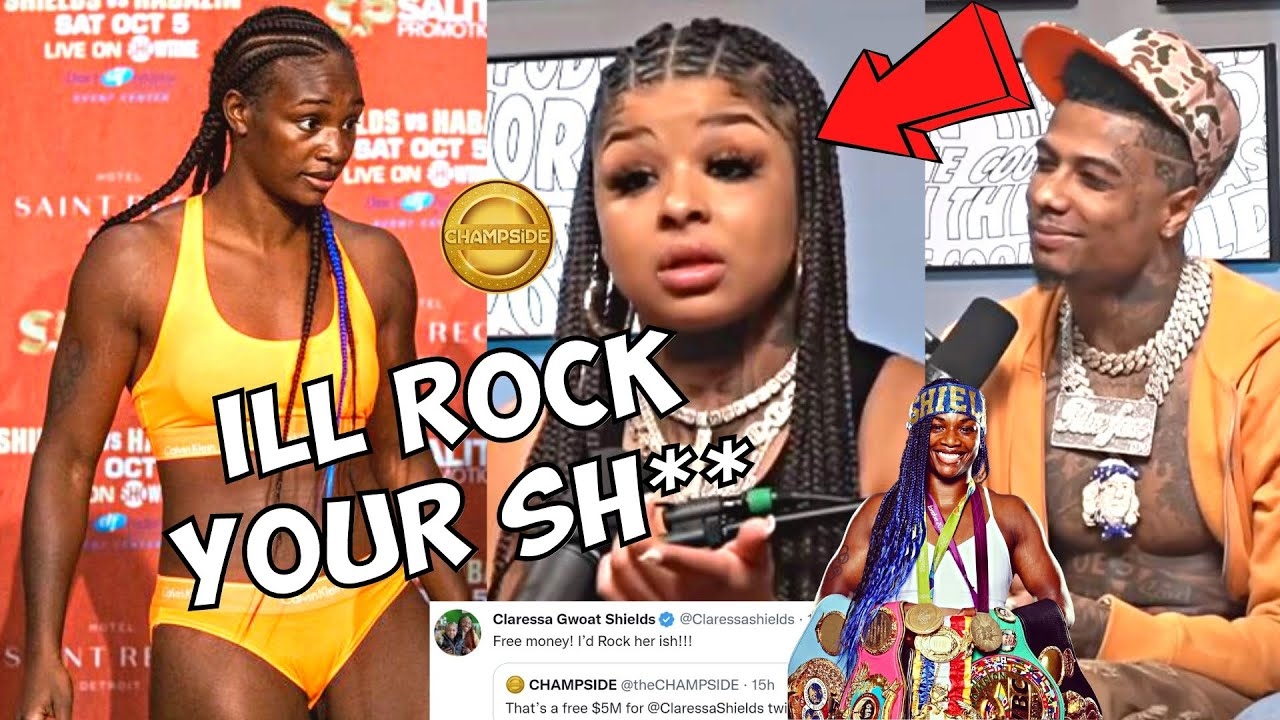 CRAZY: CHRISEAN ROCK CALLED OUT BY CLARESSA SHIELDS $5M EXHIBITION! ILL ROCK BLUEFACE GIRLFRIEND!