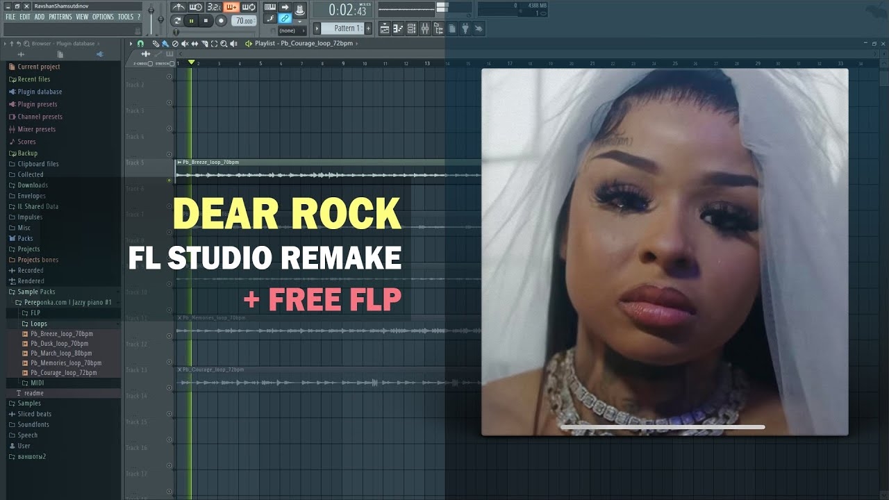BlueFace - Dear Rock ft. ChriseanRock (Instrumental) + FLP