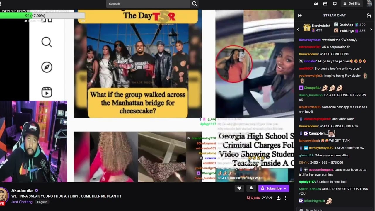 DJ AKADEMIKS FULL TWITCH STREAM 01/31/23 (FULL STWITCH STREAM)