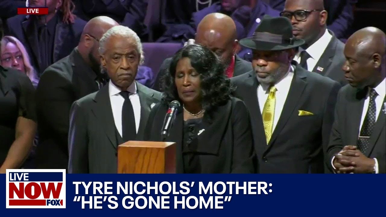 Tyre Nichols' mother speaks at his funeral | LiveNOW from FOX