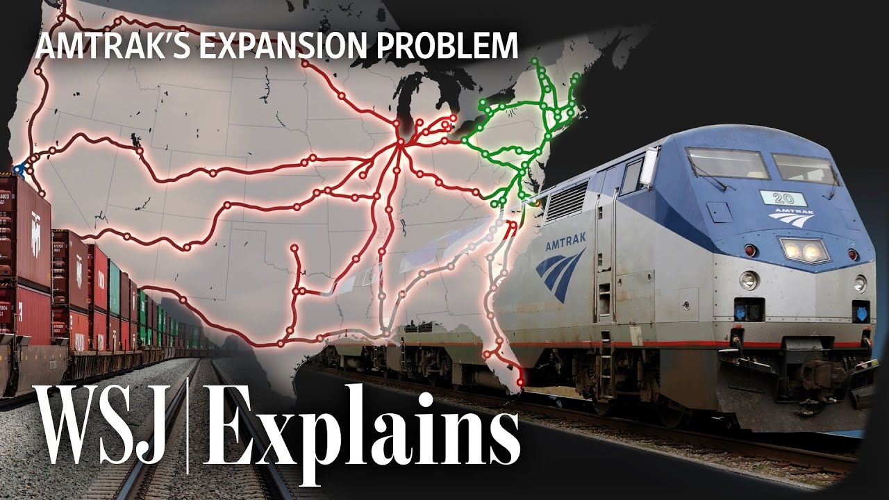 Why Is Amtrak Service So Slow in Most of the U.S.? | WSJ