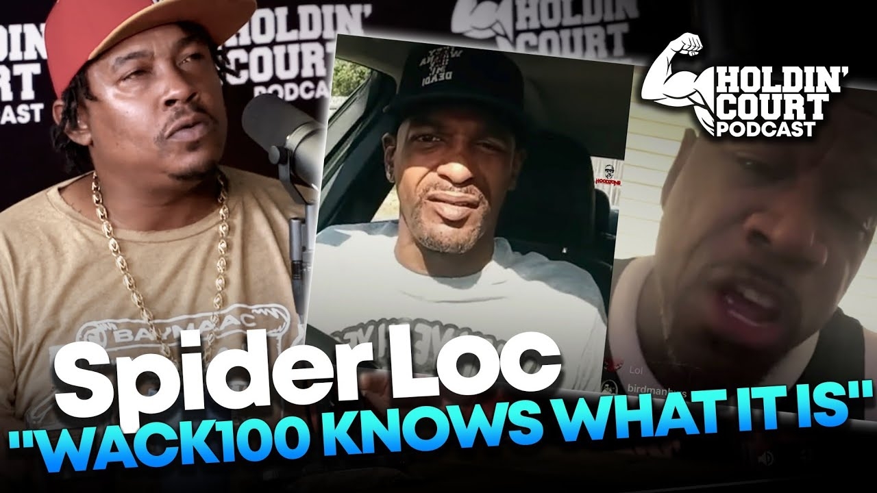 Spider Loc On Wack100 And Charleston White. "Wack Told Me He Has The Tape Of The Game Getting KO'D.