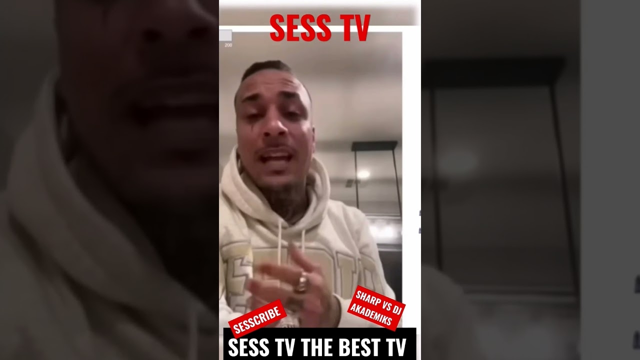 DJ AKADEMIKS VS SHARP #shorts #djakademiks #sharp #fyp