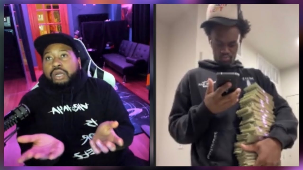 Does he care or nah? Ugly God gets $100k To Flex on Akademiks for saying he Fell off, then Hangs up