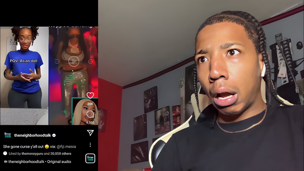 TIKTOC GIRL MOCKS & BODY SHAMES ASIAN DOLL FOR GETTING BAD BBL SURGERY - REACTION!