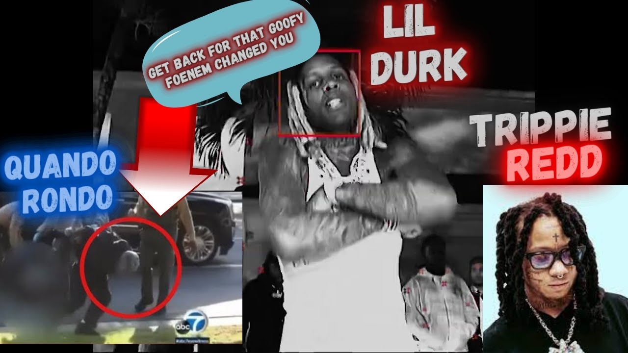 "Get Back for that GOOFY" Lil Durk DISSES Quando Rondo on Trippie Redd – MUSCLES Feat. Lil Durk