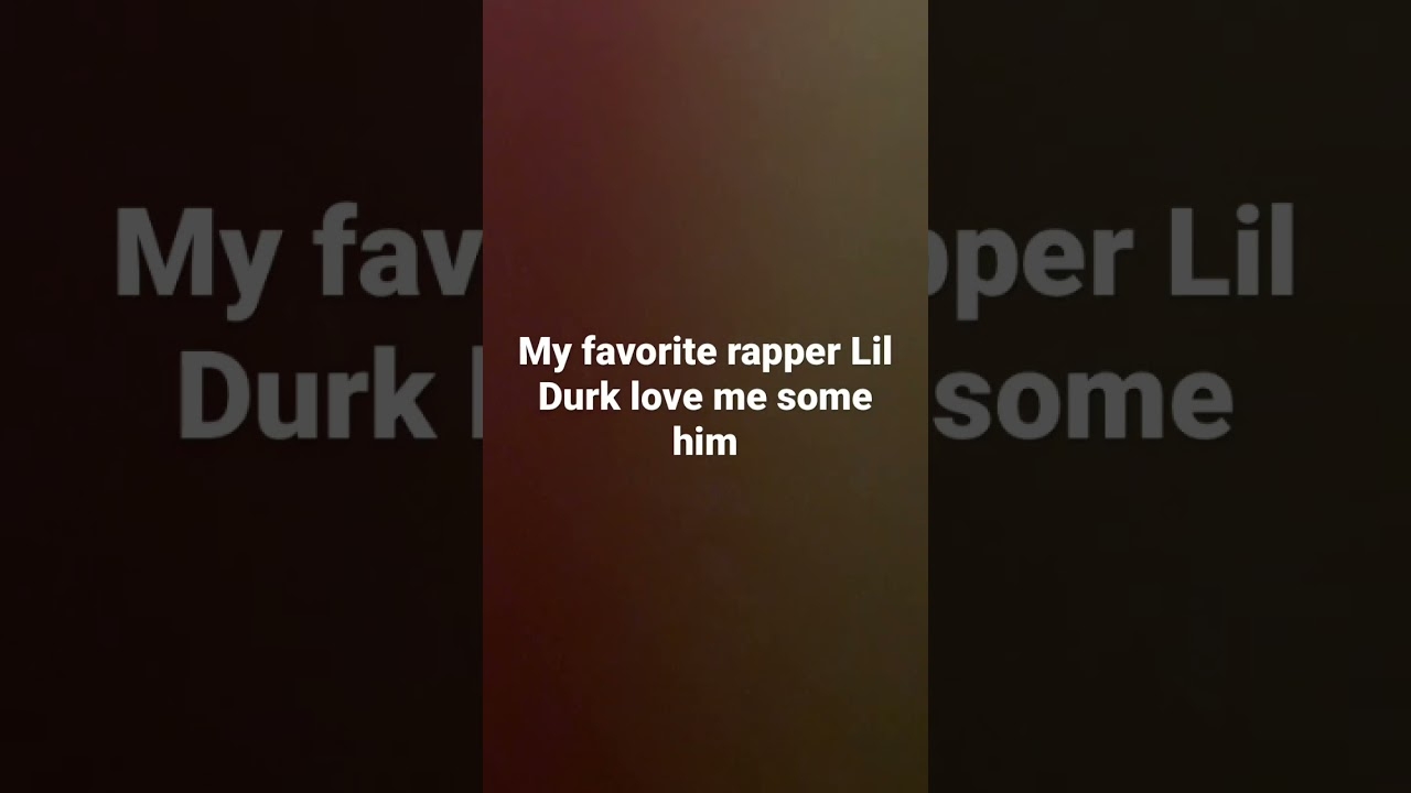 Lil Durk I love you