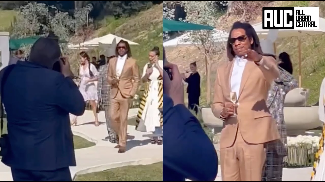 Jay Z G-Checks Photographer Trying To Sneak Pictures At Roc Nation Brunch