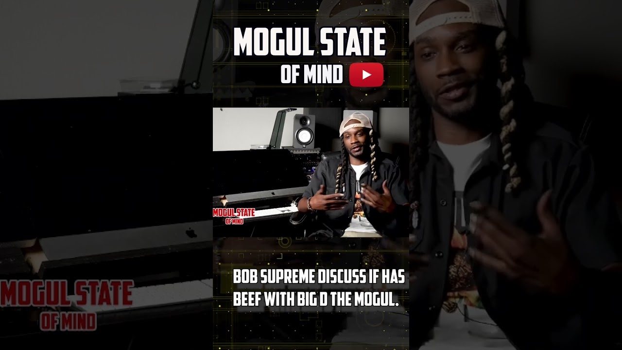 Bob Supreme address Past issues with Big D the Mogul "It must be something About me You don't Like"