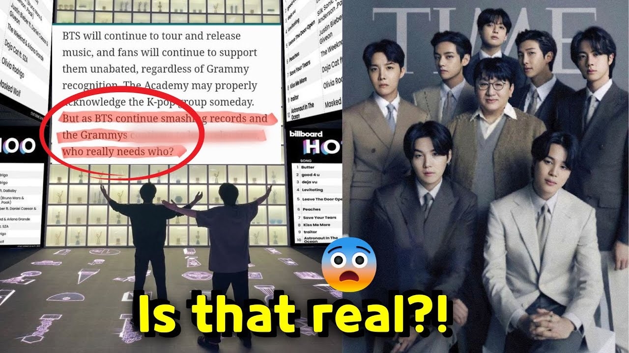 Here's what happened to Grammy after BTS decided to take this action..