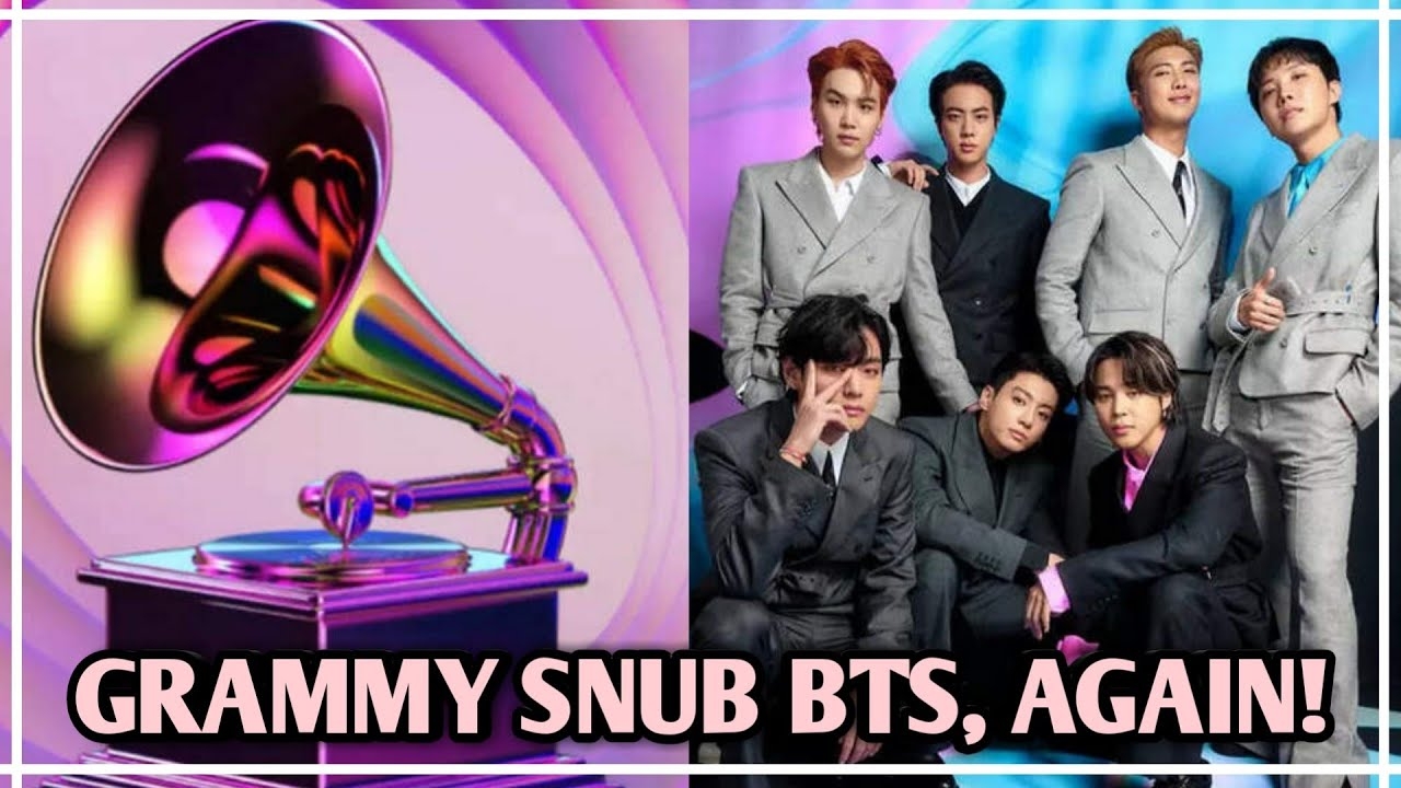 BTS Gets Snubbed again at the 2023 Grammys, How will ARMY React? Here are the details