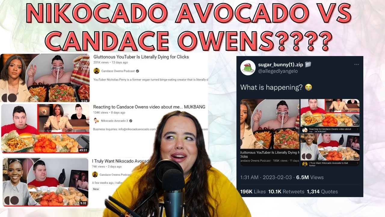 Nikocado Avocado DESTROYS Candace Owens with FACTS AND LOGIC