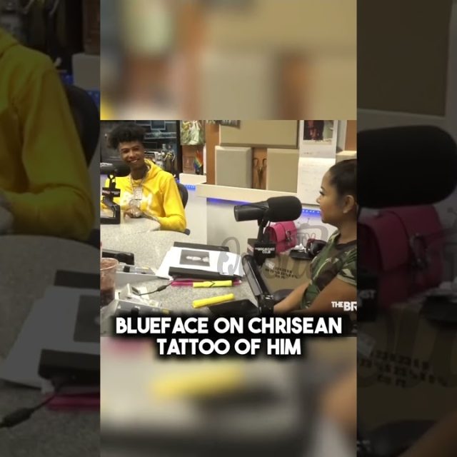Blueface Clowns On Chrisean Rock Tattoo of Him Certified BOOTLEG