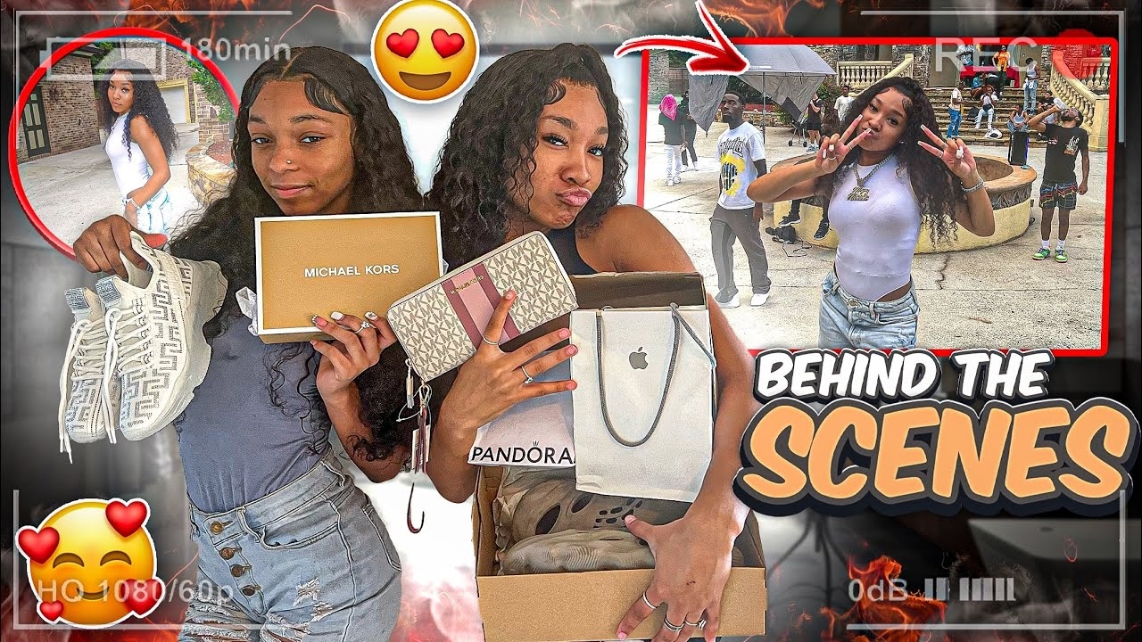 2RARE - " Q-PID " FT. LIL DURK ( BEHIND THE SCENES )|| SURPRISED MY BSF WITH $2K WORTH OF GIFTS