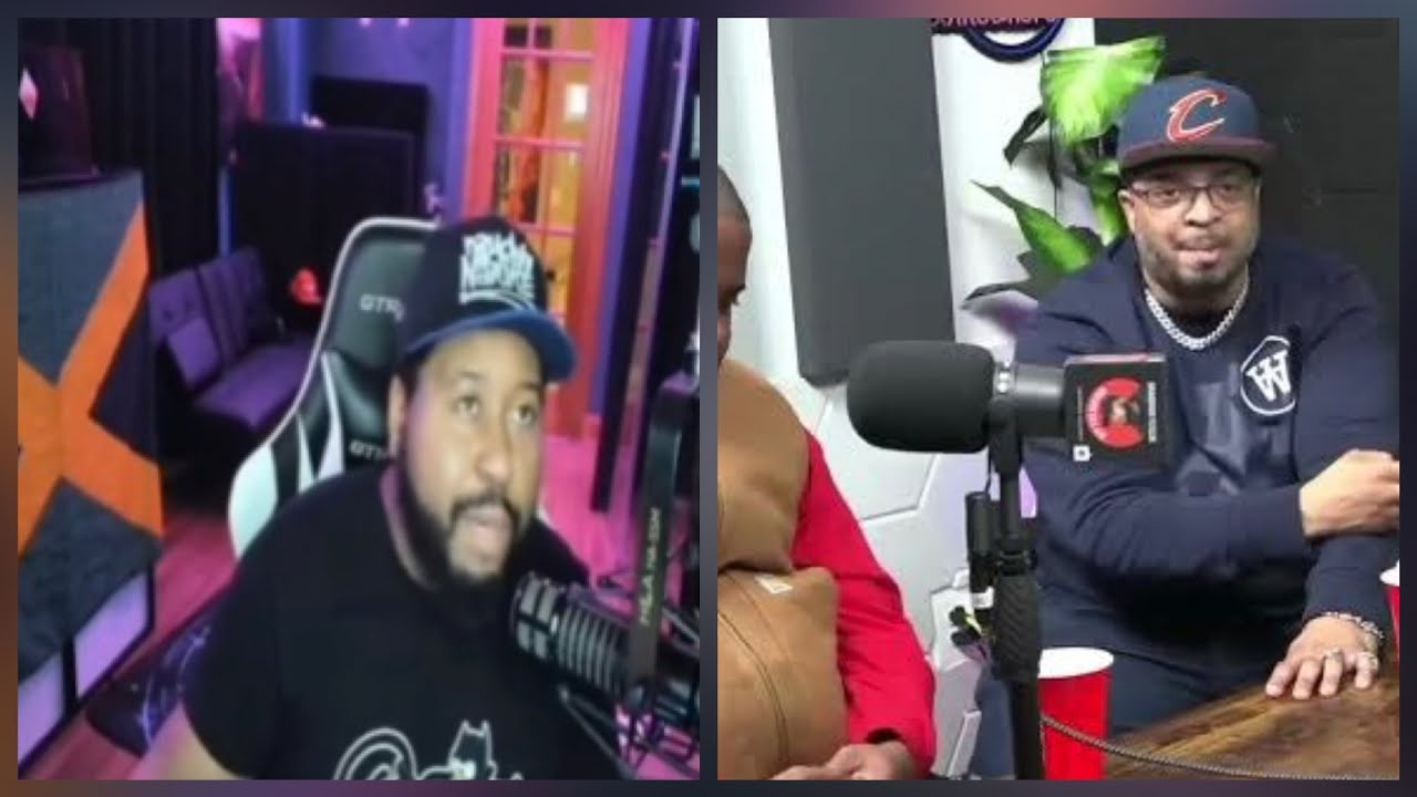 DJ Akademiks tries to tell AJ to stop playing with Hassan Campbell's name! Reacts to OTR interview