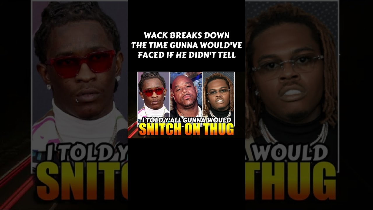 WACK 100 SPEAKS ON THE TIME GUNNA WOULD'VE GOT IF HE DIDN'T TELL. WACK 100 CLUBHOUSE. #shorts