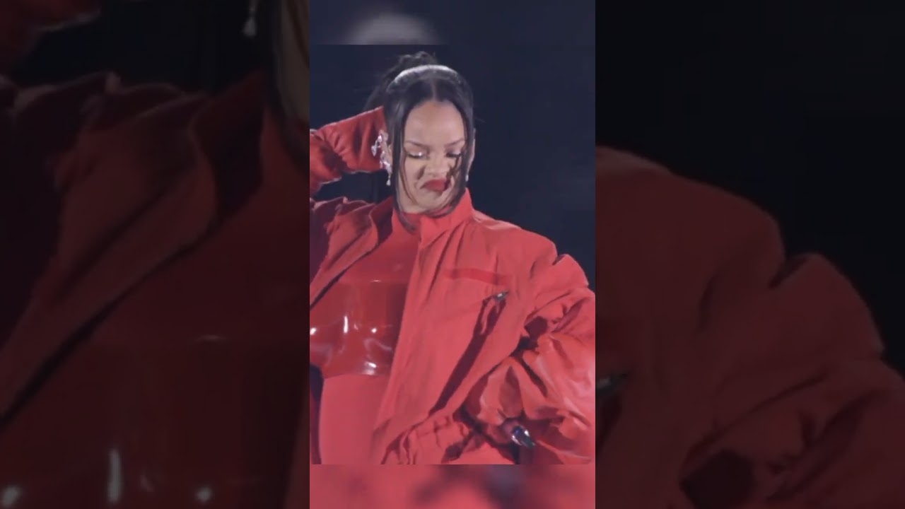 rihanna superbowl 2023 #shorts #rihanna #superbowl