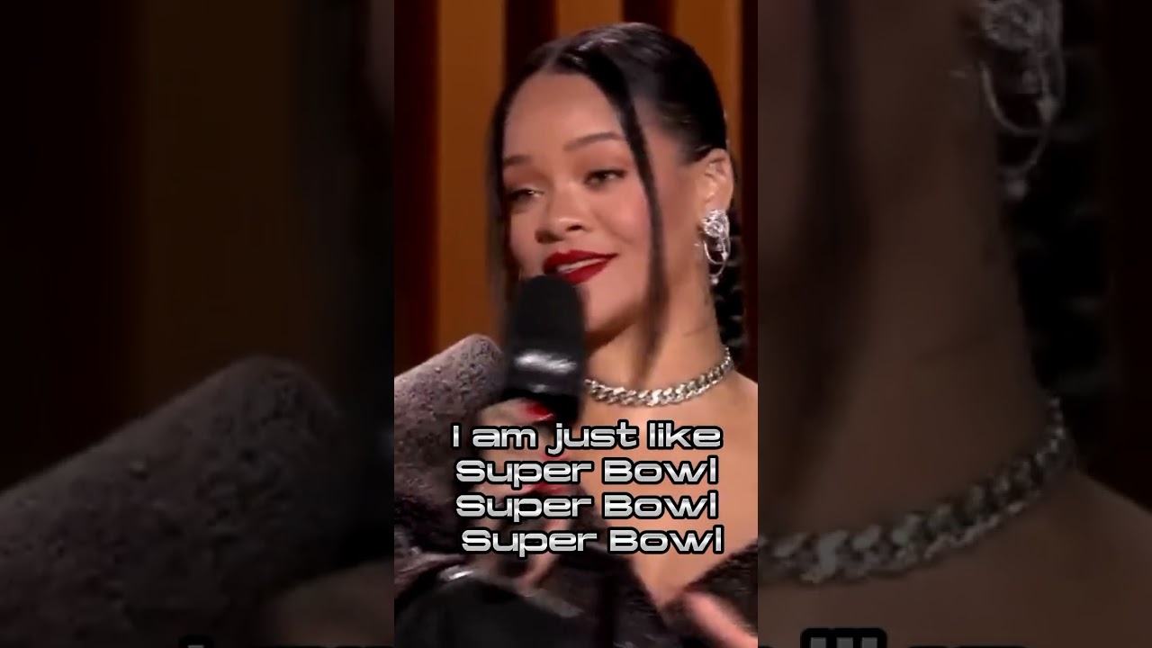 Rihanna's super bowl #shorts