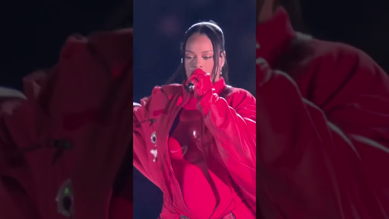 RIHANNA Halftime Show #rihanna #superbowl ##halftimeshow #rihannasuperbowl #shortvideo #shorts #fyp