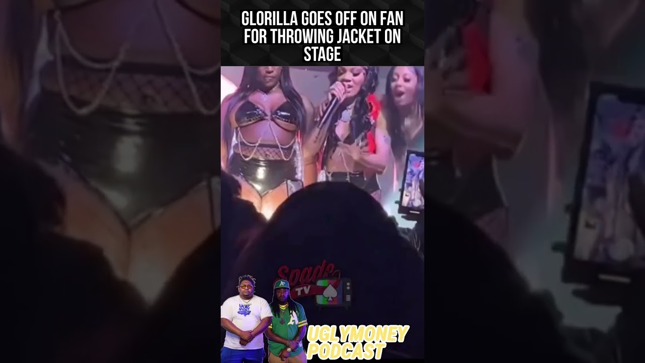 GloRilla goes off on fan for throwing jacket on stage