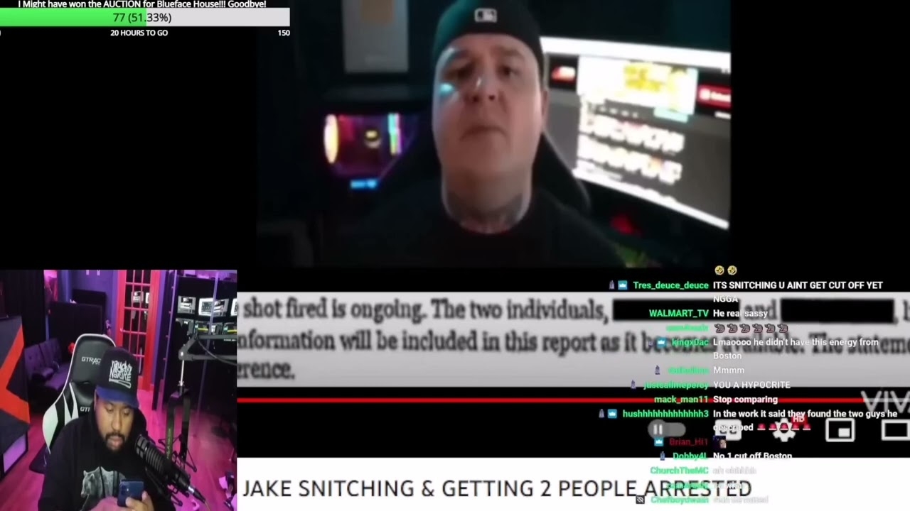 1090 Jake calls Akademiks To Speak On Alleged Paper Work Released On Him Saying He Told On Two Teens