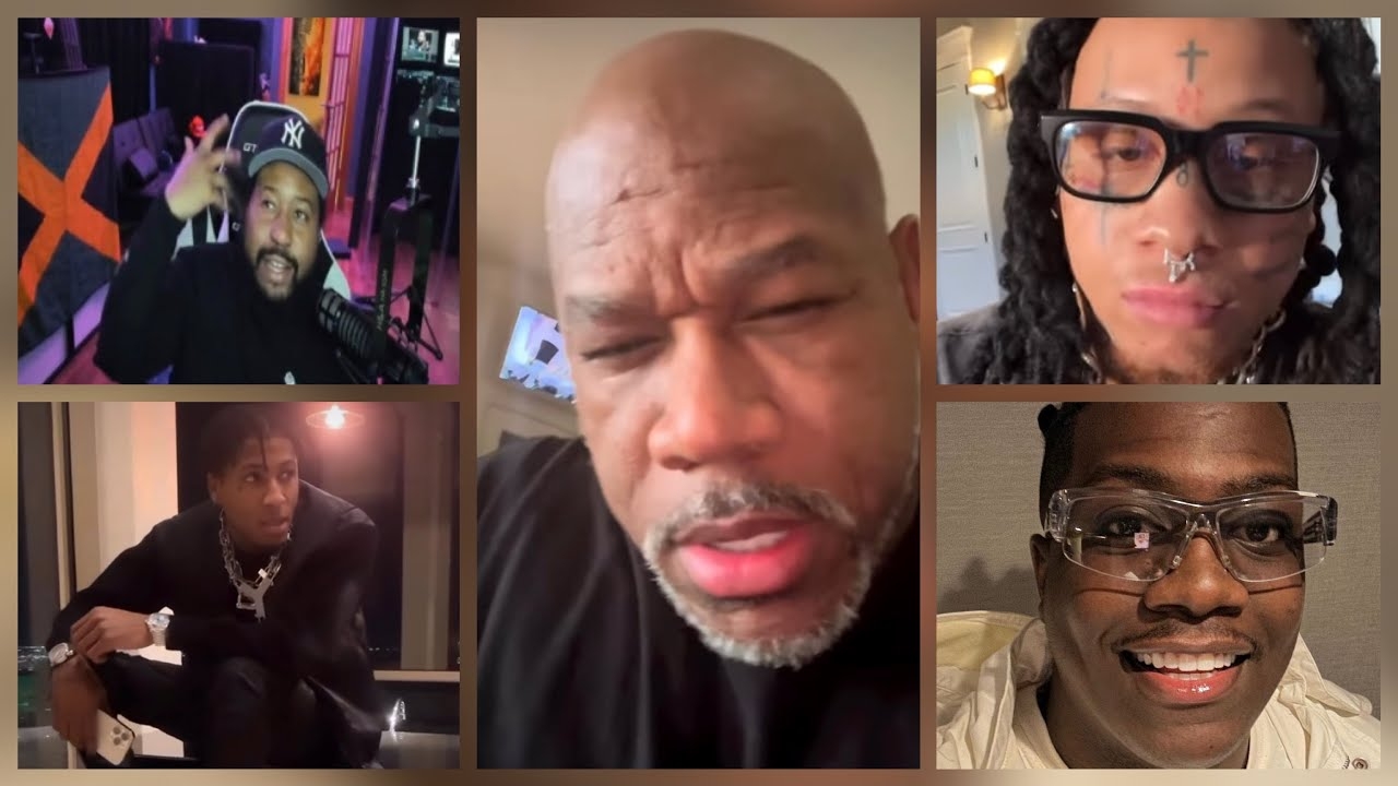 Big Wack got a question! Akademiks reacts to Wack100 asking why rappers paint their nails!