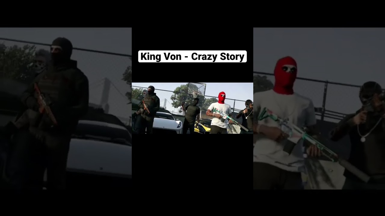 King Von - Crazy Story (GTA Music Video) #kingvon #otf #lildurk #hiphop #rap #von #nbayoungboy #yba