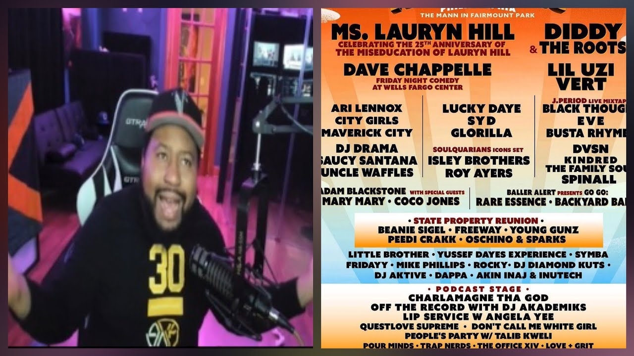 Big Ak made it happen! Akademiks speaks on Off the Record being part of Roots picnic in Philly!