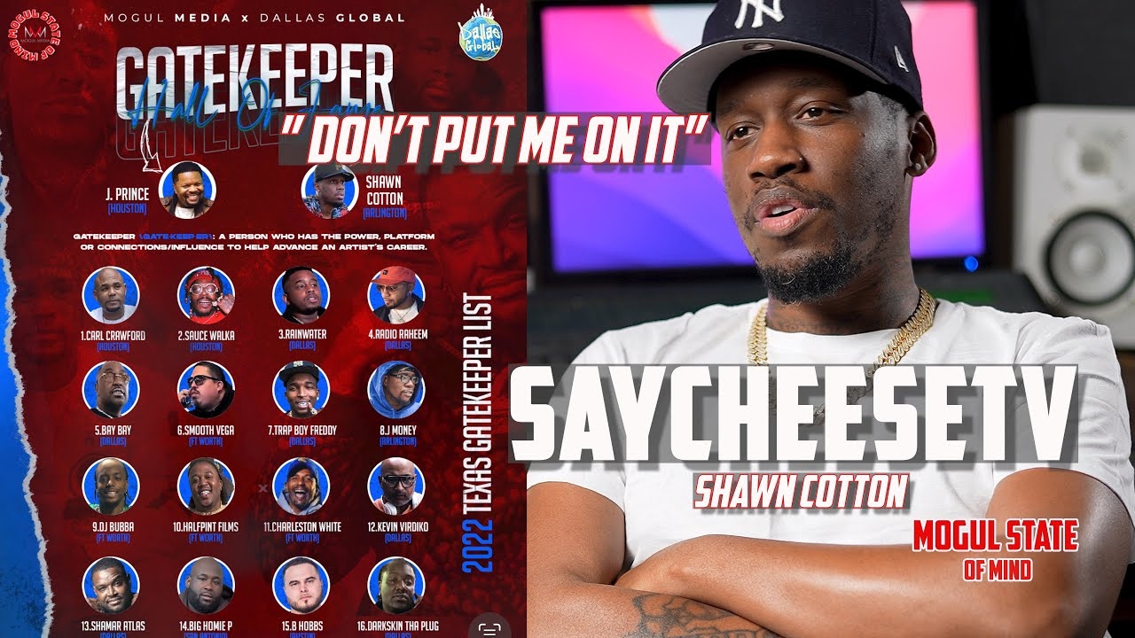 Shawn Cotton Exposes The Texas Gatekeepers List! "Don't PUT ME On IT!"[Part1]
