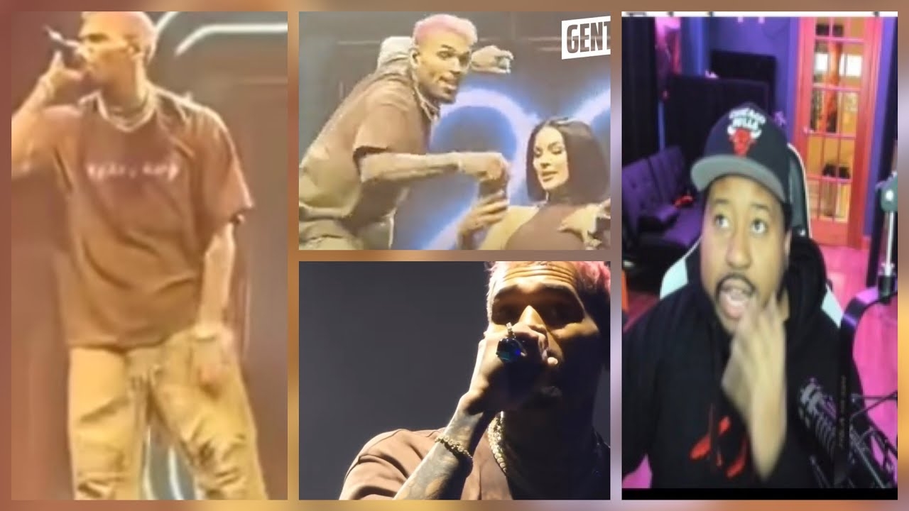 Phone Frisbee! Akademiks reacts to Bhris Breezy tossing fan’s phone off stage after lap dance!