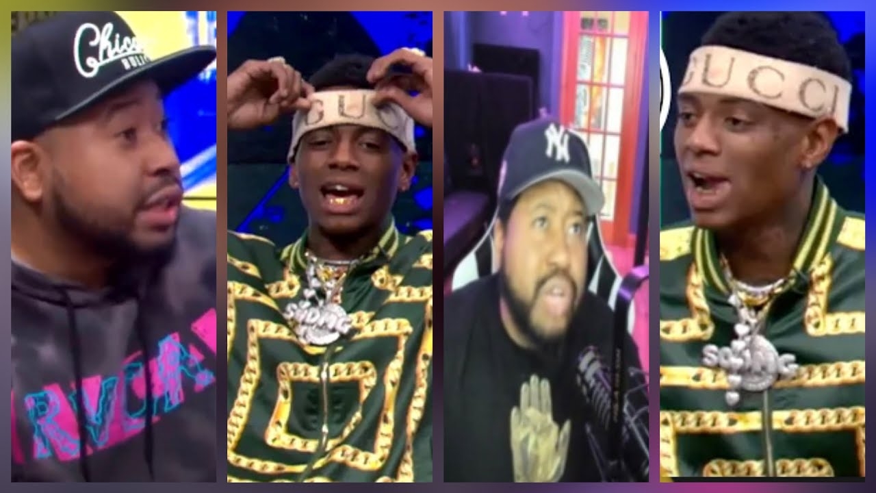 Big Soulja & the Gucci Headband! DJ Akademiks reacts to Soulja boy on Everyday Struggle!