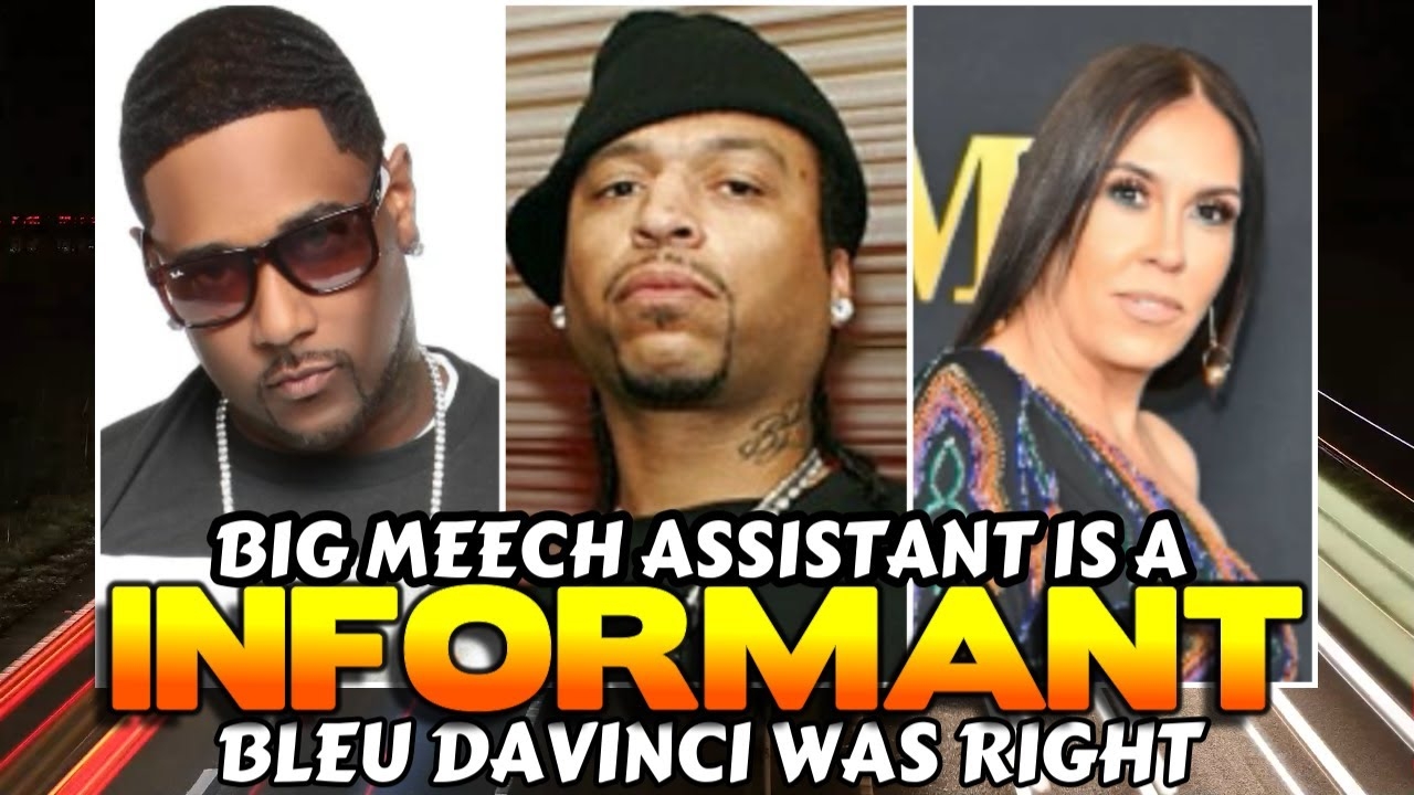 BIG MEECH BLEU DAVINCI CONFIDENTIAL INFORMANTS PAPERWORK. YSL AND MORE
