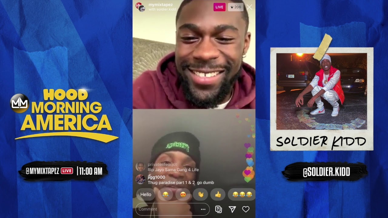 Soldier Kidd talks Haitian Culture and his musical growth  [Hood Morning America]