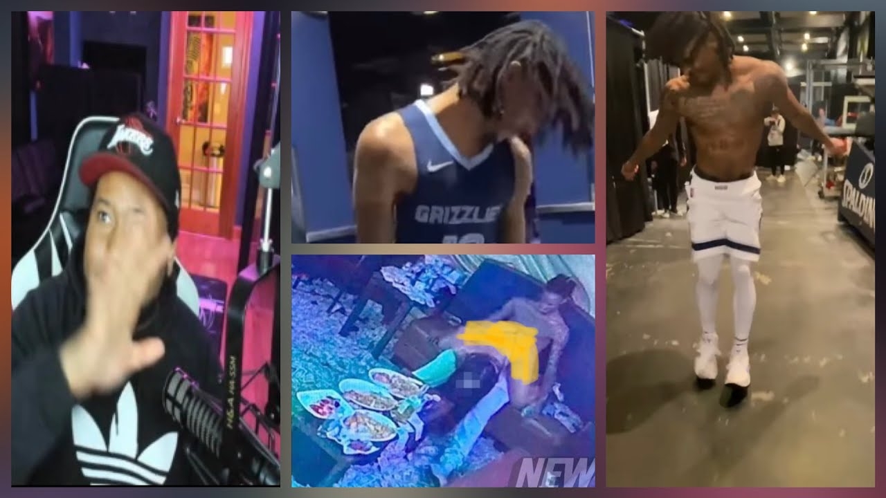 DJ Akademiks speaks on leaked picture of Ja Morant in S***p Club on night he pulled the Blick