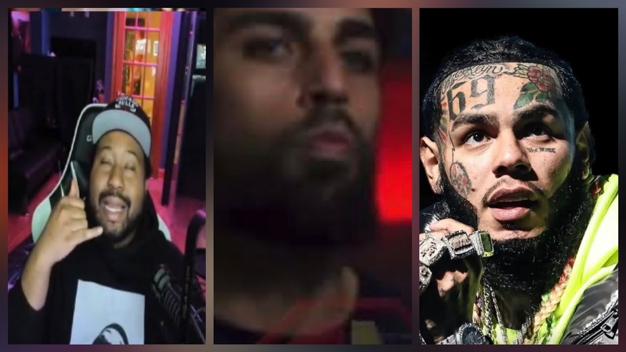 DJ Akademiks reacts to 6ix9ine's security denying he set up 6ix9ine to be j***ed!