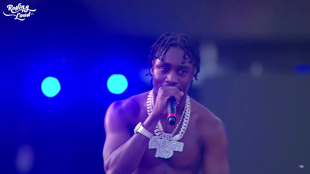 Lil Tjay @ Rolling Loud Miami 2021 Full Performance (Pays Respect to Pop Smoke)