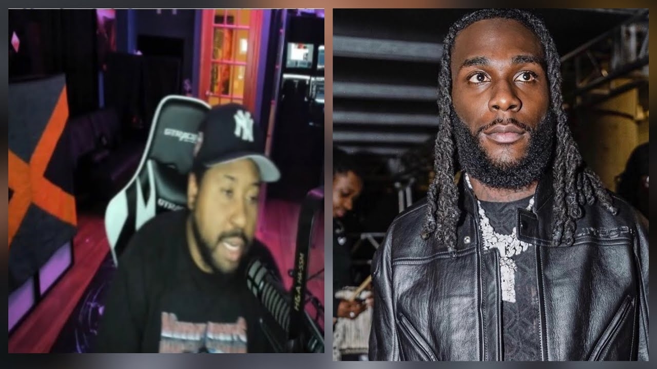 DJ Akademiks & the chat Have a debate about Burna Boy's statement about African American & Africans