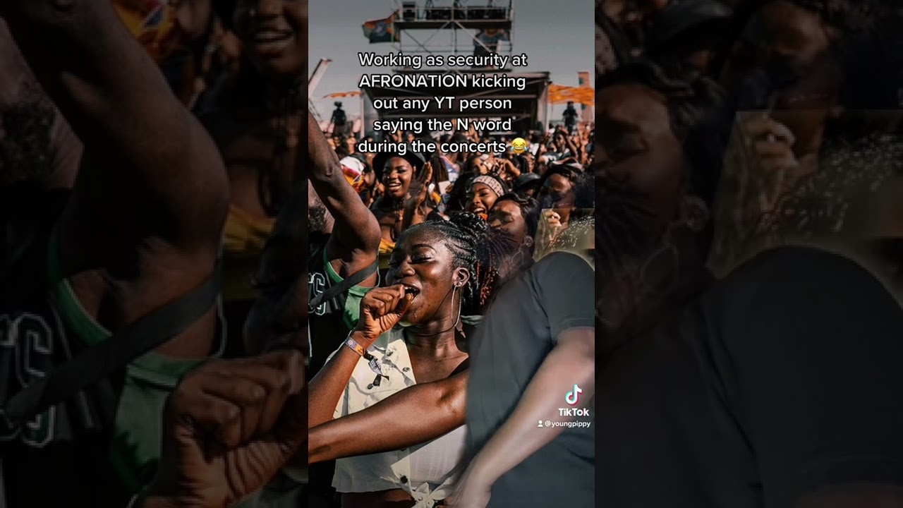 AFRONATION SECURITY TO WHITE PEOPLE! #afrobeat #afronation #funny #burnaboy #festival #music #viral