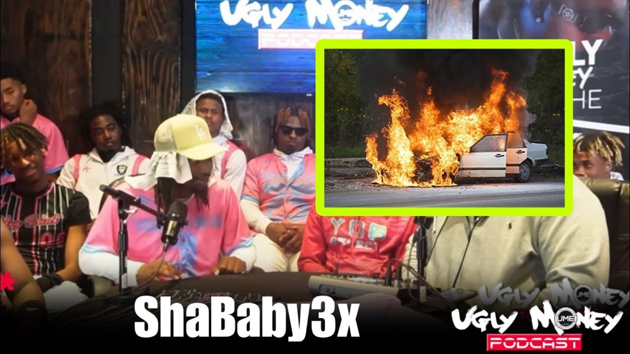 ShaBaby talks about the struggles of JUCO ATHLETES, and first car burning up over a girl