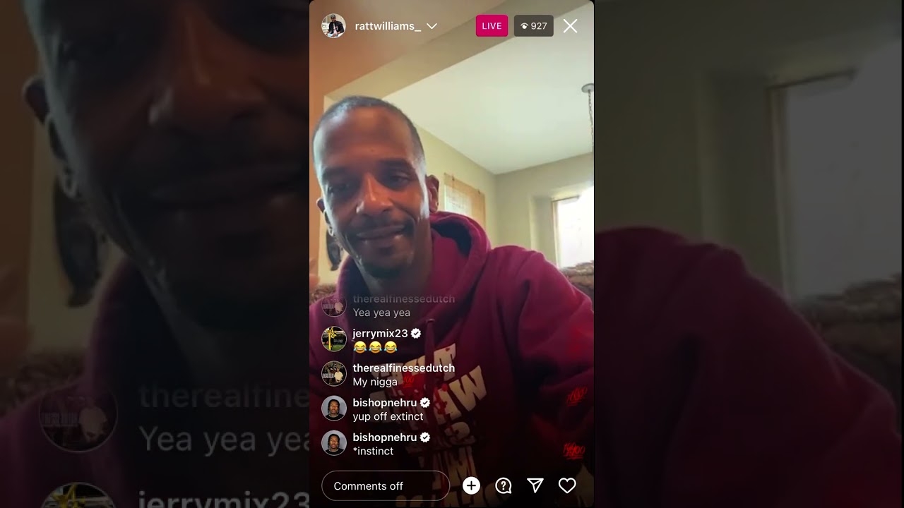 Charleston White on IG Live & got something to say about Kevin Samuels & Fresh & Fit!