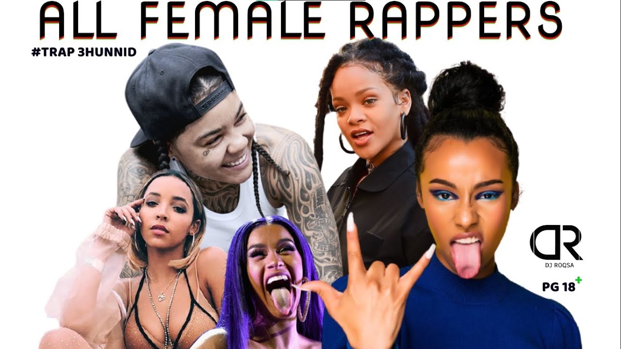 BEST FEMALE RAPPERS TRAP  & OLD HIP-HOP VIDEO MIX -[NICKI MINAJ, RIHANNA, CARDI B, TINASHE] DJ ROQSA