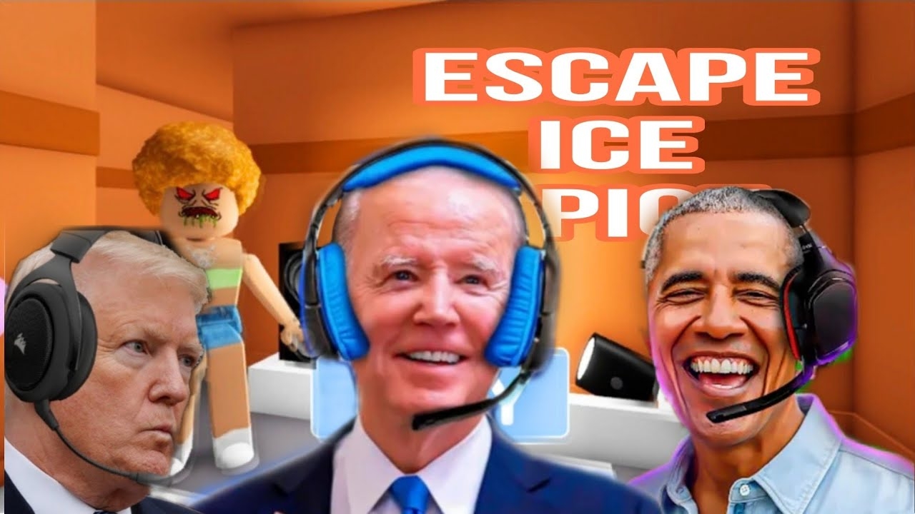 US PRESIDENTS PLAY ROBLOX ESCAPE ICE SPICE (AI voices)