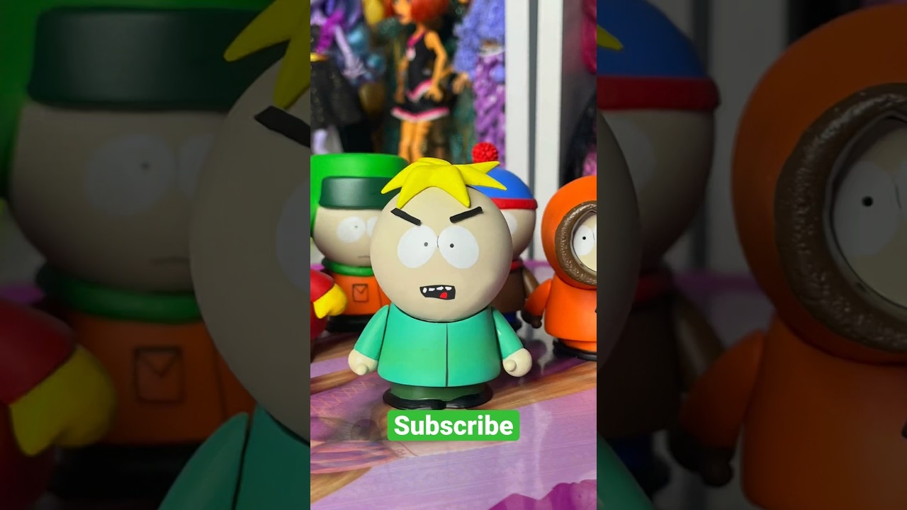 Butters Ice Spice Stop Motion MV music video #shorts #southpark #southparkclips #icespice #shortfeed