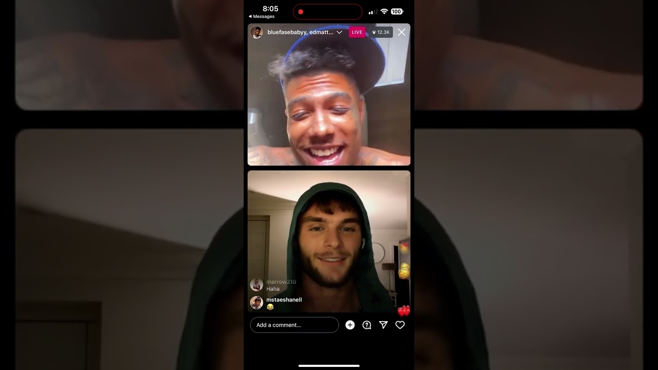 Blueface to Fight TikToker Ed Matthews in Boxing Match, Matthews Insults Chrisean