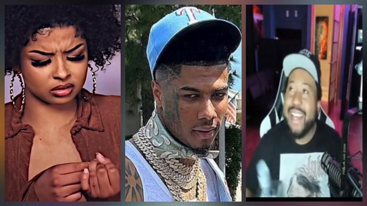 She gave bro his Flowers Fr! Akademiks reacts to Chrisean Rock hi***ng  Blueface w/ flower Vase!