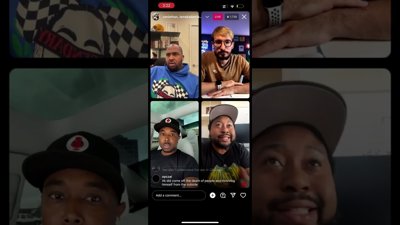 #KingVon Heated Debate with Dj Akademiks,Traplore Ross, Van Lathan Chicago KingDave